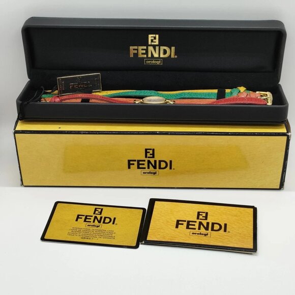Fendi Watch 640L 24mm Women\'s Whites X Reds 298-071025 main image 6